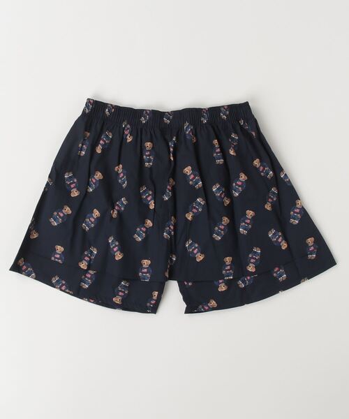 POLO RALPH LAUREN（ポロ ラルフ ローレン）の「【POLO RALPH LAUREN】コアフラッグ ウーブントランクス（トランクス・メンズ・ネイビー/レッド・LARGE/MEDIUM/SMALL）」の3枚目の写真