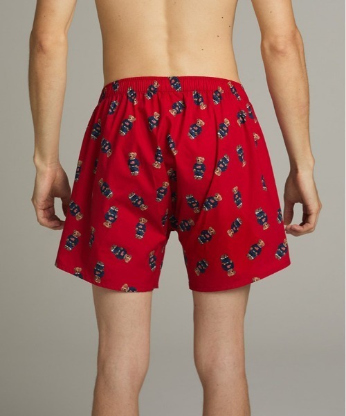 POLO RALPH LAUREN（ポロ ラルフ ローレン）の「【POLO RALPH LAUREN】コアフラッグ ウーブントランクス（トランクス・メンズ・ネイビー/レッド・LARGE/MEDIUM/SMALL）」の6枚目の写真