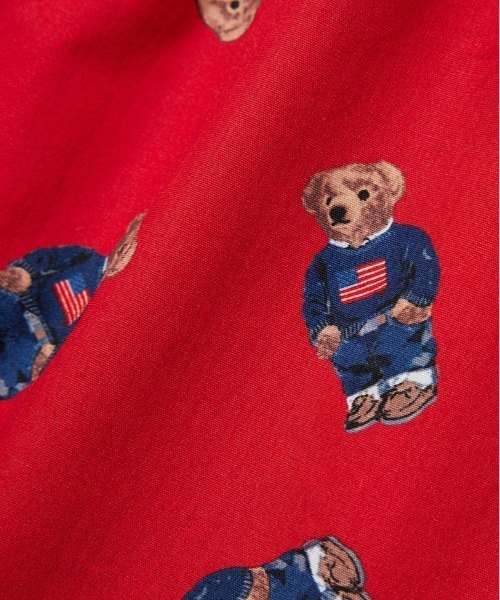 POLO RALPH LAUREN（ポロ ラルフ ローレン）の「【POLO RALPH LAUREN】コアフラッグ ウーブントランクス（トランクス・メンズ・ネイビー/レッド・LARGE/MEDIUM/SMALL）」の9枚目の写真