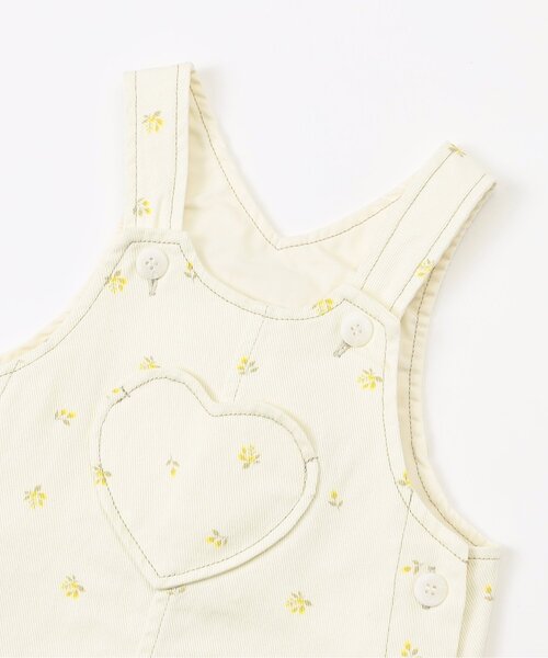 apres les cours（アプレレクール）の「ハートポケットベビージャンスカ（その他ベビーウェア・キッズ・アイボリー/インディゴブルー・70/80）」の14枚目の写真