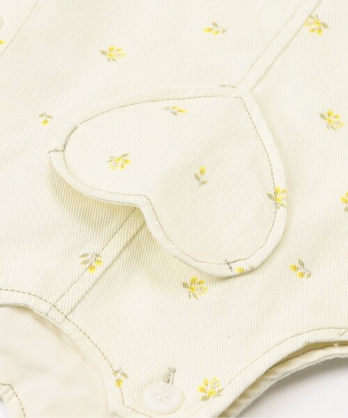 apres les cours（アプレレクール）の「ハートポケットベビージャンスカ（その他ベビーウェア・キッズ・アイボリー/インディゴブルー・70/80）」の16枚目の写真