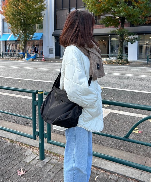 UNDERSTATEMENTs(アンダーステイトメント)の「【ユニセックス】リップストップナイロンショルダーバッグ/通勤通学(ショルダーバッグ・メンズ・グリーン/ブラック/シルバー・FREE)」の6枚目の写真