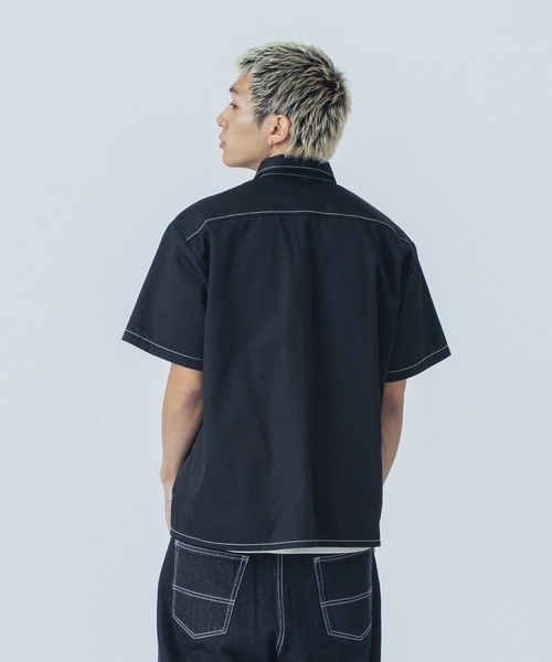 セール】OLD ENGLISH S/S WORK SHIRT（シャツ/ブラウス
