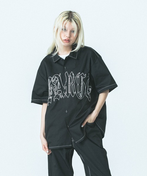 XLARGE(エクストララージ)の「OLD ENGLISH S/S WORK SHIRT(シャツ/ブラウス・メンズ・グレー/ブラック/グリーン・XL/L/M/S)」の15枚目の写真