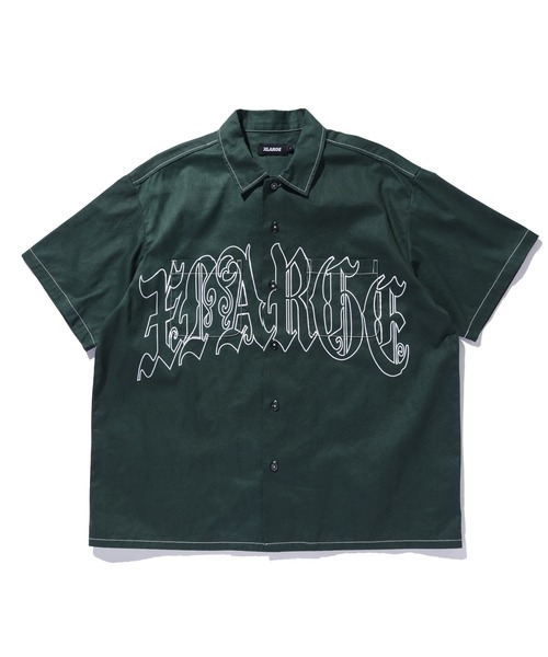 雪の豪奢 セール】OLD ENGLISH S/S WORK SHIRT（シャツ/ブラウス メンズウェア