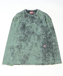 ★ドイツ発*DIESEL*T-Crahor アシッド長袖Tシャツ/GREEN★ Men's Treated long-sleeve T-shirt | Green | Diesel