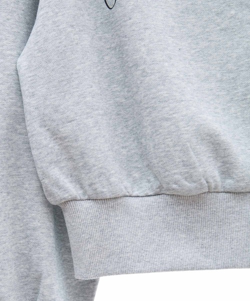 31 Sons de mode(トランテアン ソン ドゥ モード)の「ネコロゴオフショルプルオーバー(Tシャツ/カットソー・レディース・オフホワイト/ピンク/ライトグレー/ネイビー・フリー)」の6枚目の写真