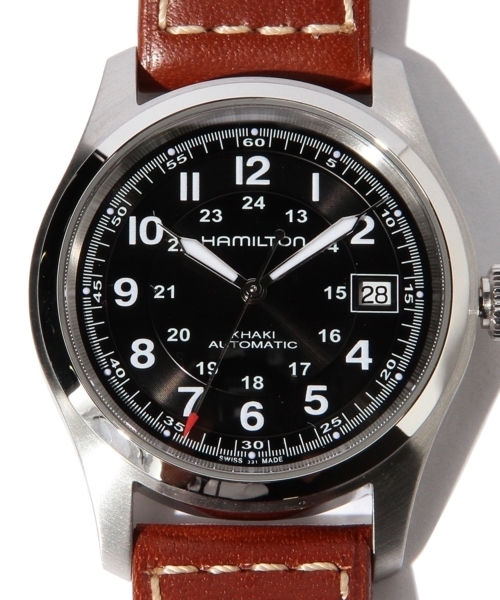 HAMILTON（ハミルトン）の「HAMILTON / Khaki Field Auto 38mm H70455533（アナログ腕時計・メンズ・ブラウン・ONE SIZE）」の3枚目の写真