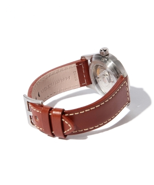 HAMILTON（ハミルトン）の「HAMILTON / Khaki Field Auto 38mm H70455533（アナログ腕時計・メンズ・ブラウン・ONE SIZE）」の5枚目の写真