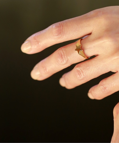 vv(ヴィヴィ)の「vv.jewelry / 星ゴールドリング(リング・レディース・ゴールド・12号/6号/9号/1号/7号/10号/13号)」の13枚目の写真