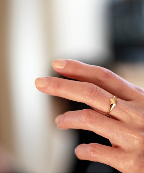 vv(ヴィヴィ)の「vv.jewelry / 星ゴールドリング(リング・レディース・ゴールド・12号/6号/9号/1号/7号/10号/13号)」の14枚目の写真