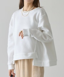 【ZOZO限定】裏起毛アシメデザインスウェット
