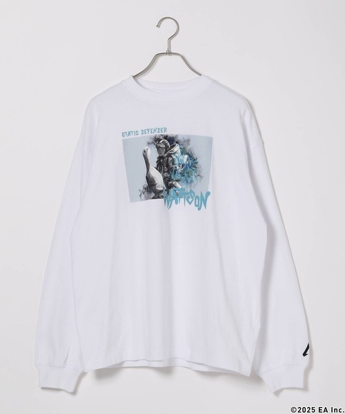 RAGEBLUE(レイジブルー)の「【APEX LEGENDS(TM)×RAGEBLUE】コラボ/ヘビーウェイトプリントロンT(Tシャツ/カットソー・メンズ・イエロー/ダークグレー/ホワイト系4/ホワイト系3/ホワイト系1/ホワイト系2/ブラック・MEDIUM/LARGE)」の5枚目の写真