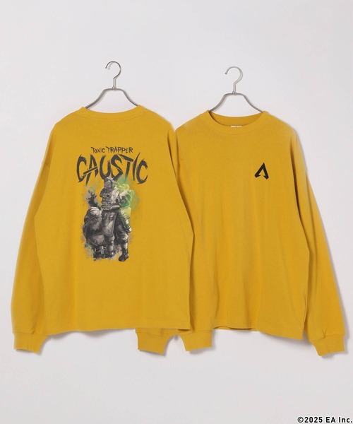 RAGEBLUE(レイジブルー)の「【APEX LEGENDS(TM)×RAGEBLUE】コラボ/ヘビーウェイトプリントロンT(Tシャツ/カットソー・メンズ・イエロー/ダークグレー/ホワイト系4/ホワイト系3/ホワイト系1/ホワイト系2/ブラック・MEDIUM/LARGE)」の3枚目の写真