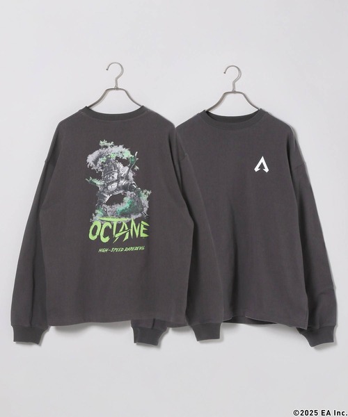 RAGEBLUE(レイジブルー)の「【APEX LEGENDS(TM)×RAGEBLUE】コラボ/ヘビーウェイトプリントロンT(Tシャツ/カットソー・メンズ・イエロー/ダークグレー/ホワイト系4/ホワイト系3/ホワイト系1/ホワイト系2/ブラック・MEDIUM/LARGE)」の7枚目の写真
