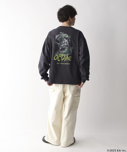 RAGEBLUE(レイジブルー)の「【APEX LEGENDS(TM)×RAGEBLUE】コラボ/ヘビーウェイトプリントロンT(Tシャツ/カットソー・メンズ・イエロー/ダークグレー/ホワイト系4/ホワイト系3/ホワイト系1/ホワイト系2/ブラック・MEDIUM/LARGE)」の10枚目の写真