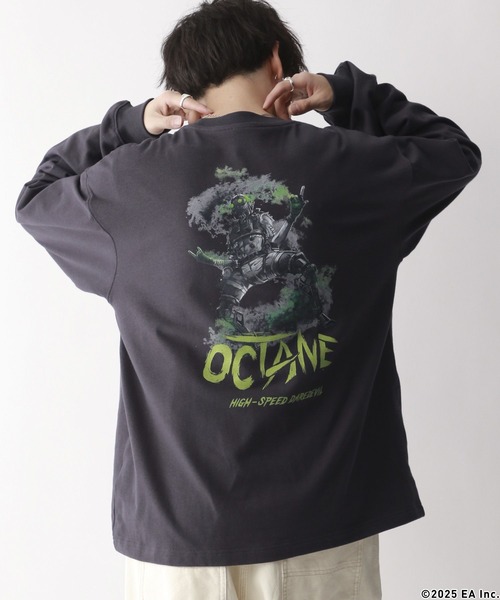 RAGEBLUE(レイジブルー)の「【APEX LEGENDS(TM)×RAGEBLUE】コラボ/ヘビーウェイトプリントロンT(Tシャツ/カットソー・メンズ・イエロー/ダークグレー/ホワイト系4/ホワイト系3/ホワイト系1/ホワイト系2/ブラック・MEDIUM/LARGE)」の14枚目の写真