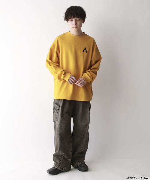 RAGEBLUE(レイジブルー)の「【APEX LEGENDS(TM)×RAGEBLUE】コラボ/ヘビーウェイトプリントロンT(Tシャツ/カットソー・メンズ・イエロー/ダークグレー/ホワイト系4/ホワイト系3/ホワイト系1/ホワイト系2/ブラック・MEDIUM/LARGE)」の16枚目の写真