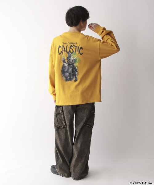 RAGEBLUE(レイジブルー)の「【APEX LEGENDS(TM)×RAGEBLUE】コラボ/ヘビーウェイトプリントロンT(Tシャツ/カットソー・メンズ・イエロー/ダークグレー/ホワイト系4/ホワイト系3/ホワイト系1/ホワイト系2/ブラック・MEDIUM/LARGE)」の17枚目の写真