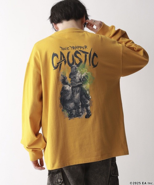 RAGEBLUE(レイジブルー)の「【APEX LEGENDS(TM)×RAGEBLUE】コラボ/ヘビーウェイトプリントロンT(Tシャツ/カットソー・メンズ・イエロー/ダークグレー/ホワイト系4/ホワイト系3/ホワイト系1/ホワイト系2/ブラック・MEDIUM/LARGE)」の21枚目の写真