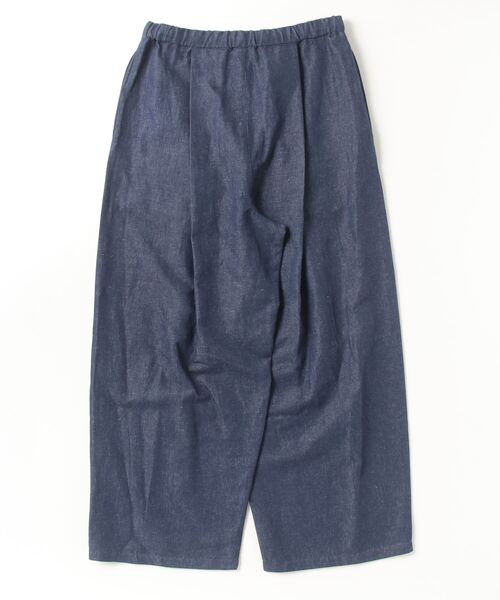 VOAAOV(ヴォアーブ)の「【VOAAOV】OPEN END COTTON x FRENCH LINEN DENIM Wide Easy Pants(デニムパンツ・メンズ・ネイビー・1/2/0)」の2枚目の写真