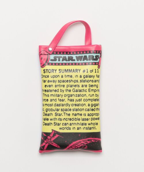 Disney（ディズニー）の「【 STAR WARS 】 合皮ティッシュボックスケース　コミック  25S1（収納グッズ・レディース・グリーン/ピンク・FREE）」の4枚目の写真