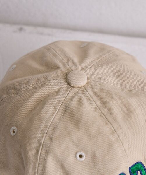 casita(RETRO GIRL)(カシータ)の「PORT刺繍キャップ(ハット・レディース・チャコールグレー/ブルー/アイボリー・ONE SIZE)」の21枚目の写真