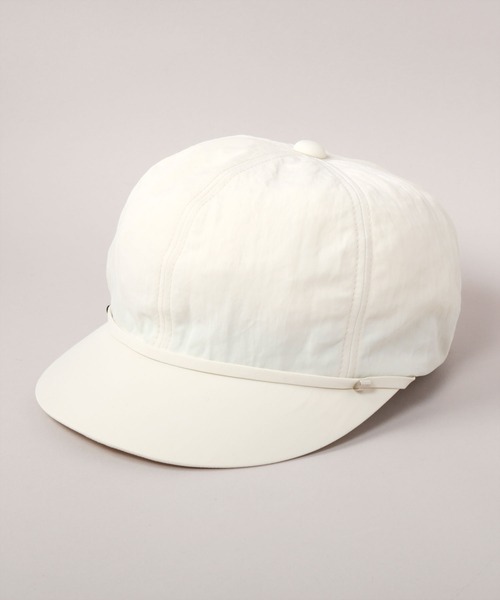 CA4LA（カシラ）の「HK BALL CAS（キャスケット・メンズ・ホワイト/ブラック/グレー・ONESIZE）」の2枚目の写真