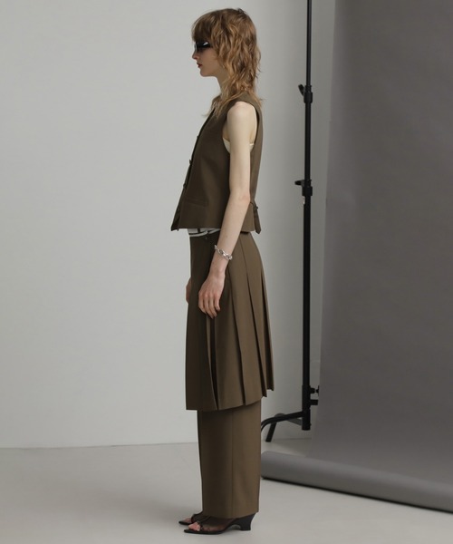 ROSE BUD（ローズバッド）の「コンパクトベスト（ベスト・レディース・ブラウン/ブラック・ONE SIZE）」の13枚目の写真