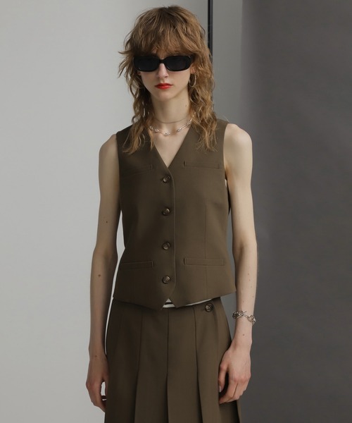 ROSE BUD（ローズバッド）の「コンパクトベスト（ベスト・レディース・ブラウン/ブラック・ONE SIZE）」の15枚目の写真