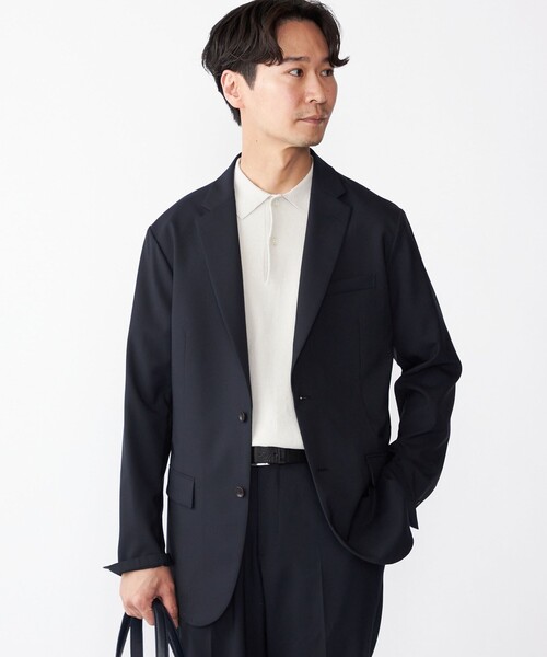 セール】SHIPS:〈セットアップ対応〉TW ストレッチ ジャケット