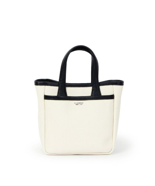 Beau're（ヴュレ）の「【BEAURE/ビュレ】キャンバス コーティング 2WAY ミニ トート（トートバッグ・レディース・ライトパープル/ブラック/シルバー/グレー/オレンジ・FREE）」の17枚目の写真