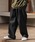 CAMBIOiJrIj́ump13281-Jacquard Denim Two Tuck Wide Straight Pants fjChpcifjpcjvblCr[