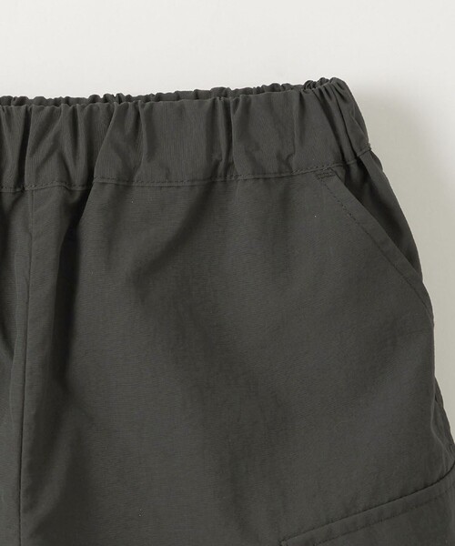 green label relaxing(グリーンレーベルリラクシング)の「【スタメンシリーズ】シャカシャカ ショートパンツ / キッズ 100cm-160cm(その他パンツ・キッズ・ネイビー/ライトグレー/ターコイズブルー/ダークグレー/ケリーグリーン・100cm/110cm/120cm/160cm/150cm/140cm/130cm)」の9枚目の写真