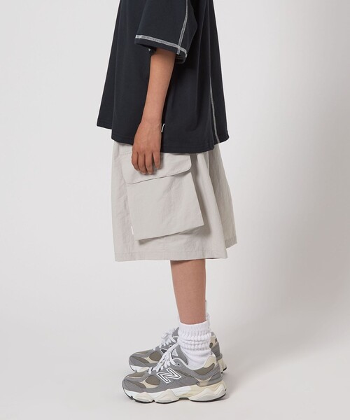 green label relaxing(グリーンレーベルリラクシング)の「【スタメンシリーズ】シャカシャカ ショートパンツ / キッズ 100cm-160cm(その他パンツ・キッズ・ネイビー/ライトグレー/ターコイズブルー/ダークグレー/ケリーグリーン・100cm/110cm/120cm/160cm/150cm/140cm/130cm)」の20枚目の写真