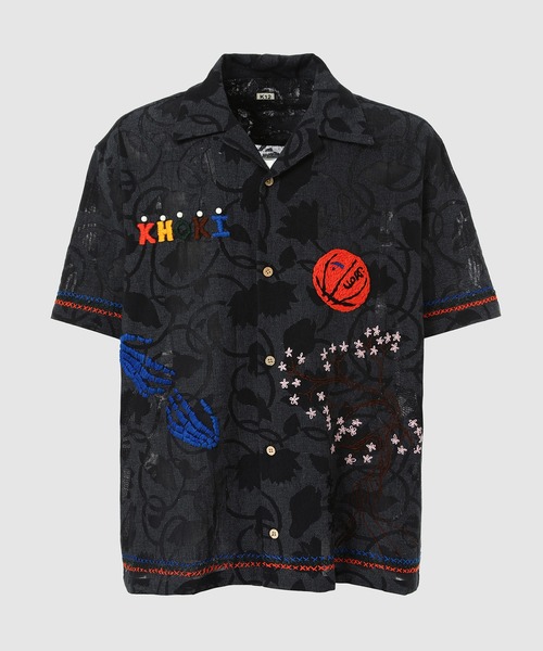 KHOKI（コッキ）の「Button flower shirt（シャツ/ブラウス