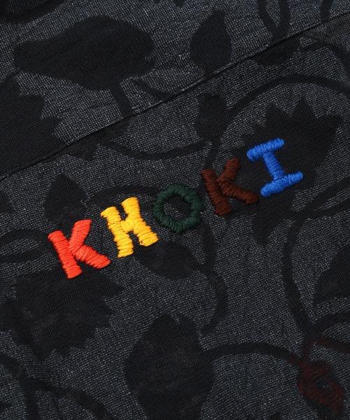 KHOKI(コッキ)の「Hand embrtridered-design shirt(シャツ/ブラウス・メンズ・ブラック/ホワイト・3)」の7枚目の写真
