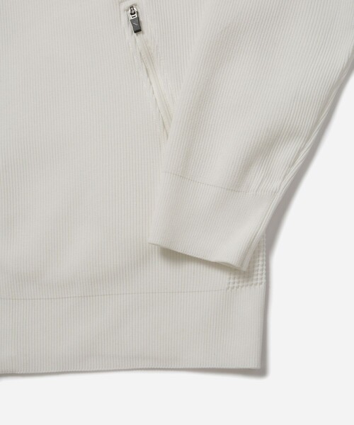 Saturdays Golf(サタデーズゴルフ)の「Knit Blouson(ブルゾン・メンズ・ブラック/ホワイト・L/S/M/XL)」の11枚目の写真