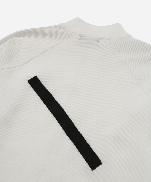 Saturdays Golf(サタデーズゴルフ)の「Knit Blouson(ブルゾン・メンズ・ブラック/ホワイト・L/S/M/XL)」の14枚目の写真