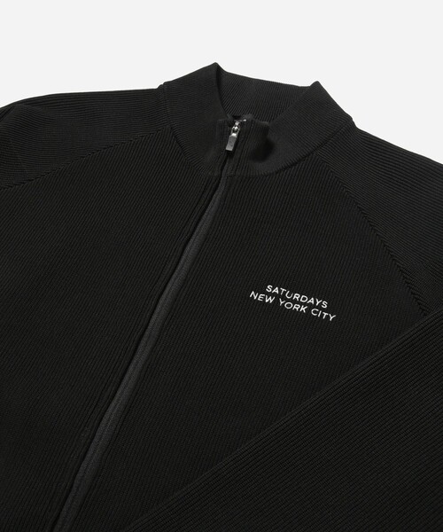 Saturdays Golf(サタデーズゴルフ)の「Knit Blouson(ブルゾン・メンズ・ブラック/ホワイト・L/S/M/XL)」の16枚目の写真