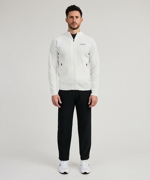 Saturdays Golf(サタデーズゴルフ)の「Knit Blouson(ブルゾン・メンズ・ブラック/ホワイト・L/S/M/XL)」の4枚目の写真