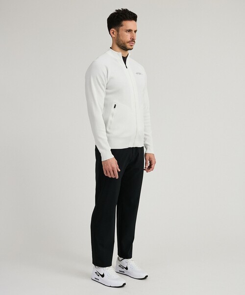 Saturdays Golf(サタデーズゴルフ)の「Knit Blouson(ブルゾン・メンズ・ブラック/ホワイト・L/S/M/XL)」の5枚目の写真