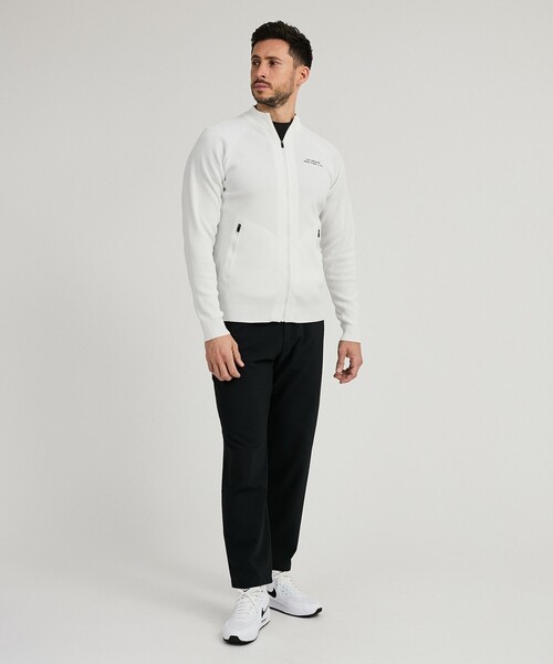 Saturdays Golf(サタデーズゴルフ)の「Knit Blouson(ブルゾン・メンズ・ブラック/ホワイト・L/S/M/XL)」の7枚目の写真