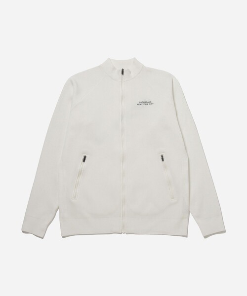 Saturdays Golf(サタデーズゴルフ)の「Knit Blouson(ブルゾン・メンズ・ブラック/ホワイト・L/S/M/XL)」の9枚目の写真