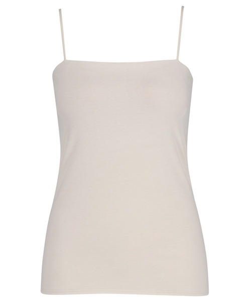 WING(ウイング)の「「シンクロブラトップ スリムストラップ」 カップ付きキャミソール(インナーウェア/肌着・レディース・クリーム/ブラウン系その他/ブラック・M/L/LL)」の13枚目の写真