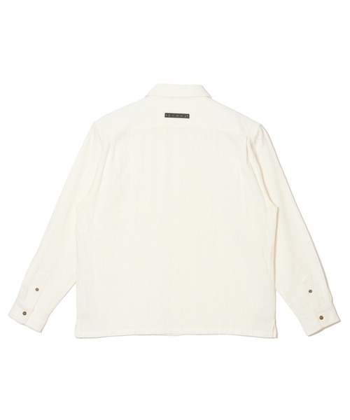 CRIMIE(クライミー)の「HEMP COTTON OPEN SHIRT(シャツ/ブラウス・メンズ・ホワイト/ブラック・XL/L/M/S/XXL)」の10枚目の写真