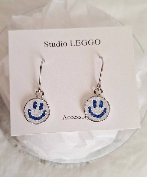CERCA(チェルカ)の「Studio LEGGO/スマイルピアス/カラフル(ピアス(両耳用)・レディース・A/C/B/F/E/D/G/H・FREE)」の5枚目の写真