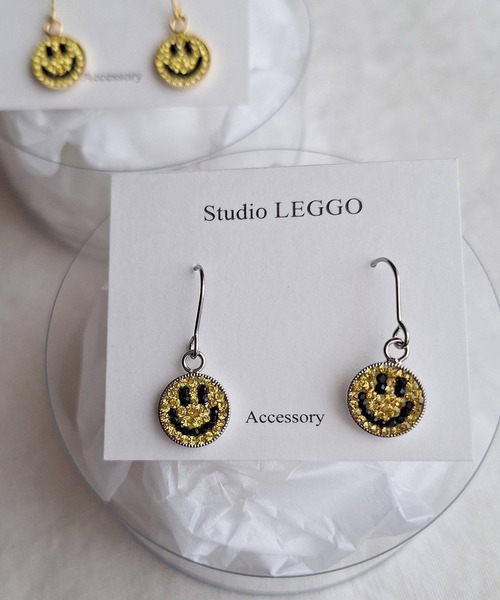 CERCA(チェルカ)の「Studio LEGGO/スマイルピアス/カラフル(ピアス(両耳用)・レディース・A/C/B/F/E/D/G/H・FREE)」の7枚目の写真