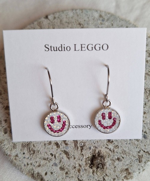 CERCA(チェルカ)の「Studio LEGGO/スマイルピアス/カラフル(ピアス(両耳用)・レディース・A/C/B/F/E/D/G/H・FREE)」の14枚目の写真