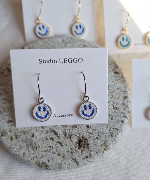 CERCA(チェルカ)の「Studio LEGGO/スマイルピアス/カラフル(ピアス(両耳用)・レディース・A/C/B/F/E/D/G/H・FREE)」の10枚目の写真